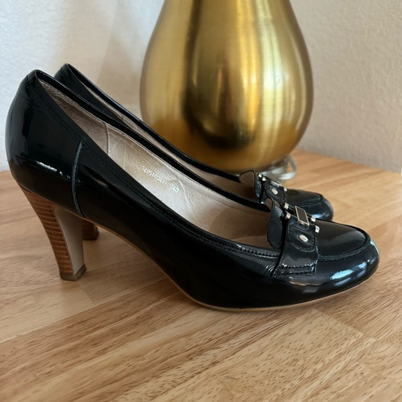 Fiorucci Black Patent Leather Heels - Picture 7 of 16